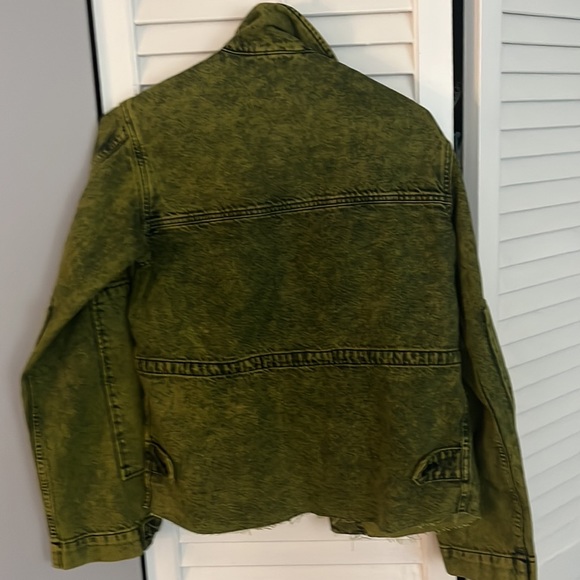 RARE! NWT ALL SAINTS MILITARY FINCH JACKET - size 4 S/M leather - Picture 6 of 6